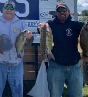 Bass Fishing, St. Lake River, Michigan