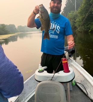Nice smallmouth bass from Alma MI waters!