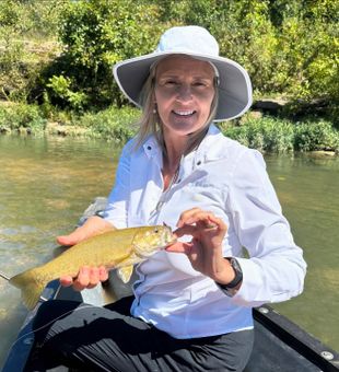 Keith Reeves float trip successful fly fishing