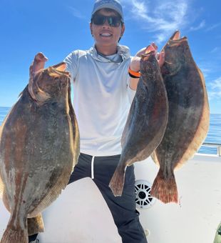 Strong Cape Cod fluke day with quality fish.