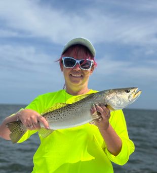 Beautiful speckled trout from Interlachen Florida waters!