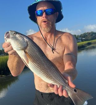 Fishing Charters Oak Island NC Redfish Catch!