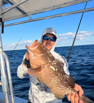 Beautiful Red Grouper caught off Boynton Beach!