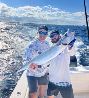 Big King Mackerel action off Boynton Beach!