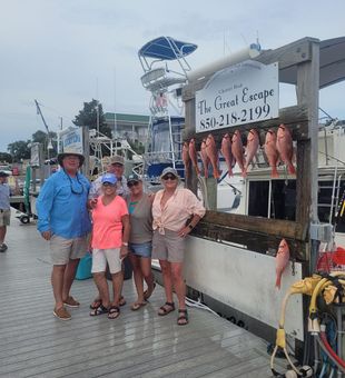 Hooked on family time in destin!