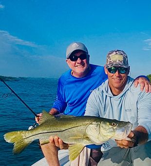 Beautiful Jensen Beach snook making memories on the water!