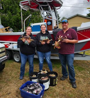 Oregon Coast fishing and crabbing kind of day