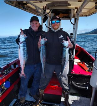 Double limits of chrome coho!