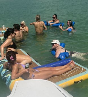 Lively St. Pete booze cruise private charter