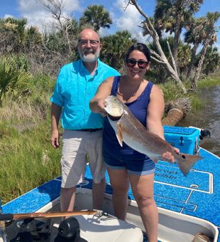 Redfish Fishing in Daytona Beach, Florida