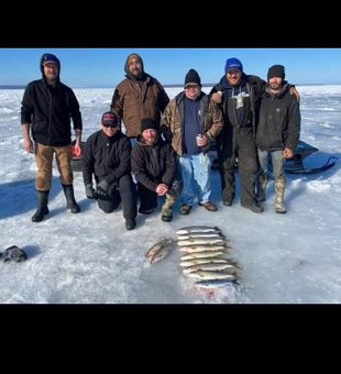 Epic ice fishing haul!