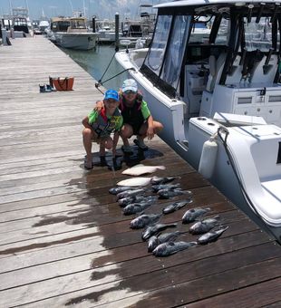 Target striped bass, flounder, and tuna with our expert Delaware fishing guide