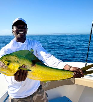 Beautiful mahi mahi caught in San Juan PR waters!