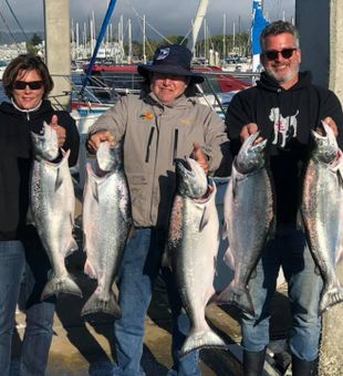 Fishing for Salmon in California 
