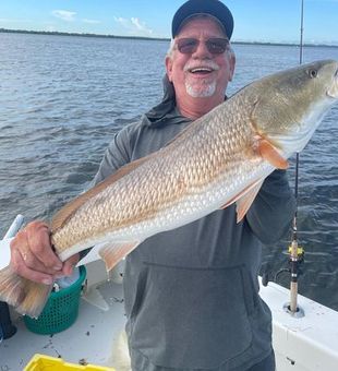 All Smiles For Big Redfish In Florida!