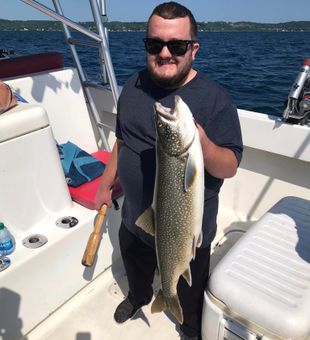 Beginner Angler Friendly in Traverse Fishing Trip!