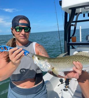 Large Speckled Trout Caught in Islamorada, FL