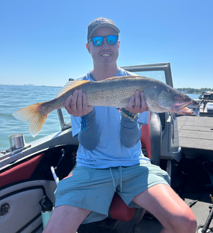 Lake Erie walleye ready for the cooler!