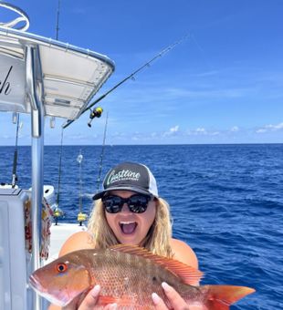 Today’s Mutton Snapper catch in West Palm Beach!