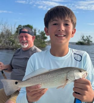 Calm waters and good company.