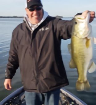 Largemouth Bass in my hands