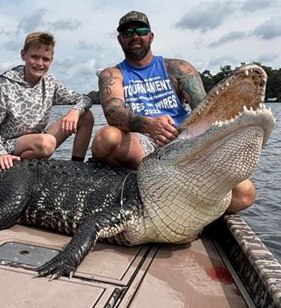 Pursuing gators where the rivers and swamps meet.