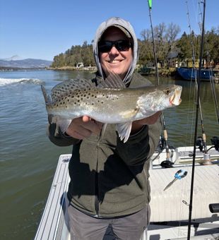 Beautiful speckled trout caught in Bonita Springs!