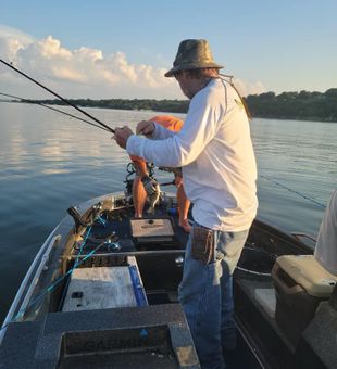 Active morning bite on Fort Gibson Lake!