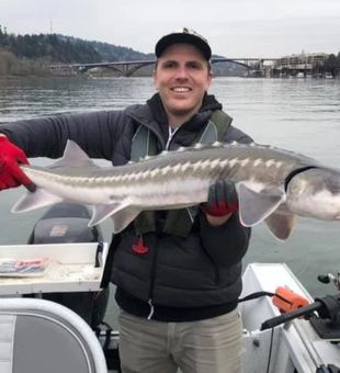 Angler's paradise: Sturgeon fishing in Oregon.