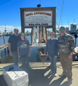 Redfish fishing charters 2024, great start!