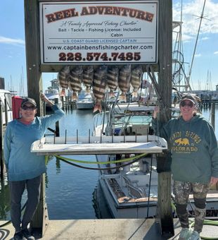 Winter Sheepshead Sizzling in Gulfport!