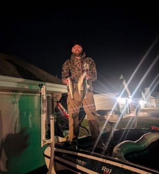Fort Atkinson walleye success under the lights!
