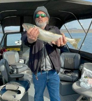 Silvery Lahontan cutthroat, Pyramid Lake.