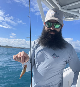 Fishing with a view in Fajardo, Puerto Rico!