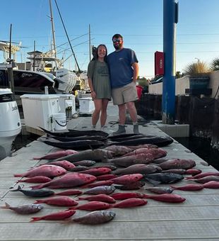 Snapper, Tuna, Grouper Haul - Panama Beach City, FL.