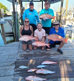 Outstanding mutton and red snapper haul in Islamorada!