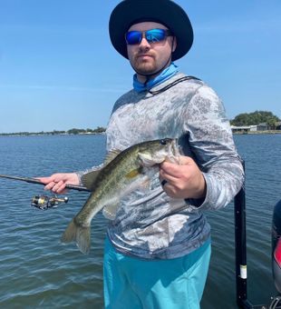 Casting Lake Jackson waters