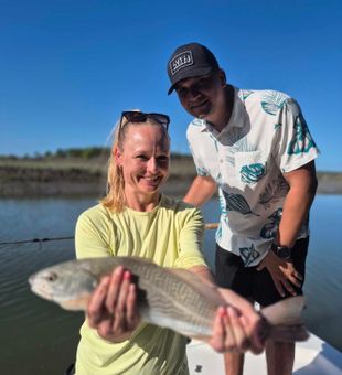 Another successful catch in Hilton Head Island waters!