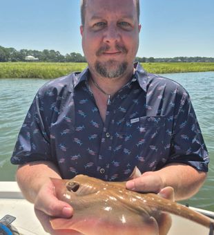 Nice ray catch from Hilton Head Island waters!