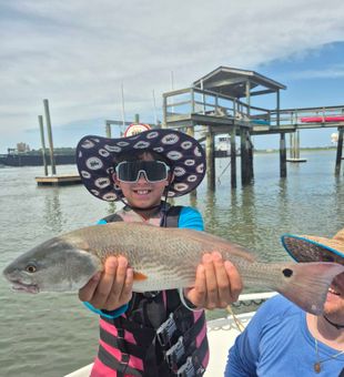 Hilton Head Island redfish showing off those perfect stripes!