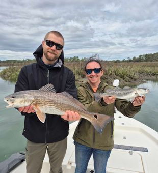 Hilton Head redfish and speckled trout double success!