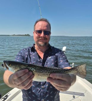 Beautiful speckled trout from Hilton Head Island SC!