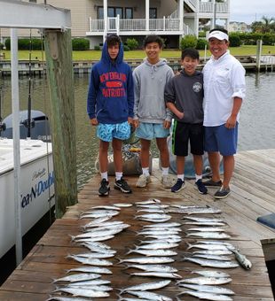 Another great day fishing in Atlantic Beach, North Carolina.