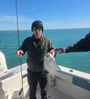 Beautiful permit caught in Fort Pierce waters!