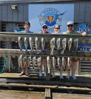 Black Drum trifecta: Deep sea success in Corpus Christi!