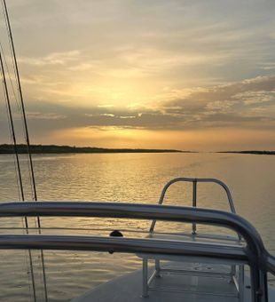 Perfect evening on the water at South Padre Island.