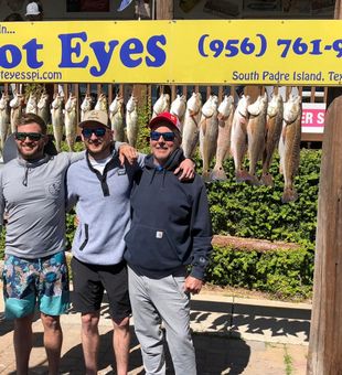 Redfish Caught in South Padre Island, TX