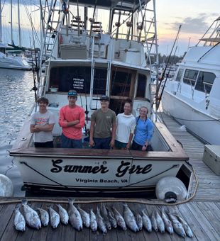 Great day of fishing brings home the catch!