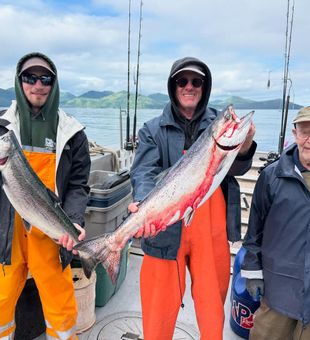 King Catch! - Larsen Bay, AK