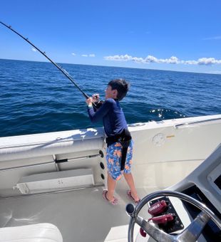 Perfect fishing day on the waters of East Dennis!